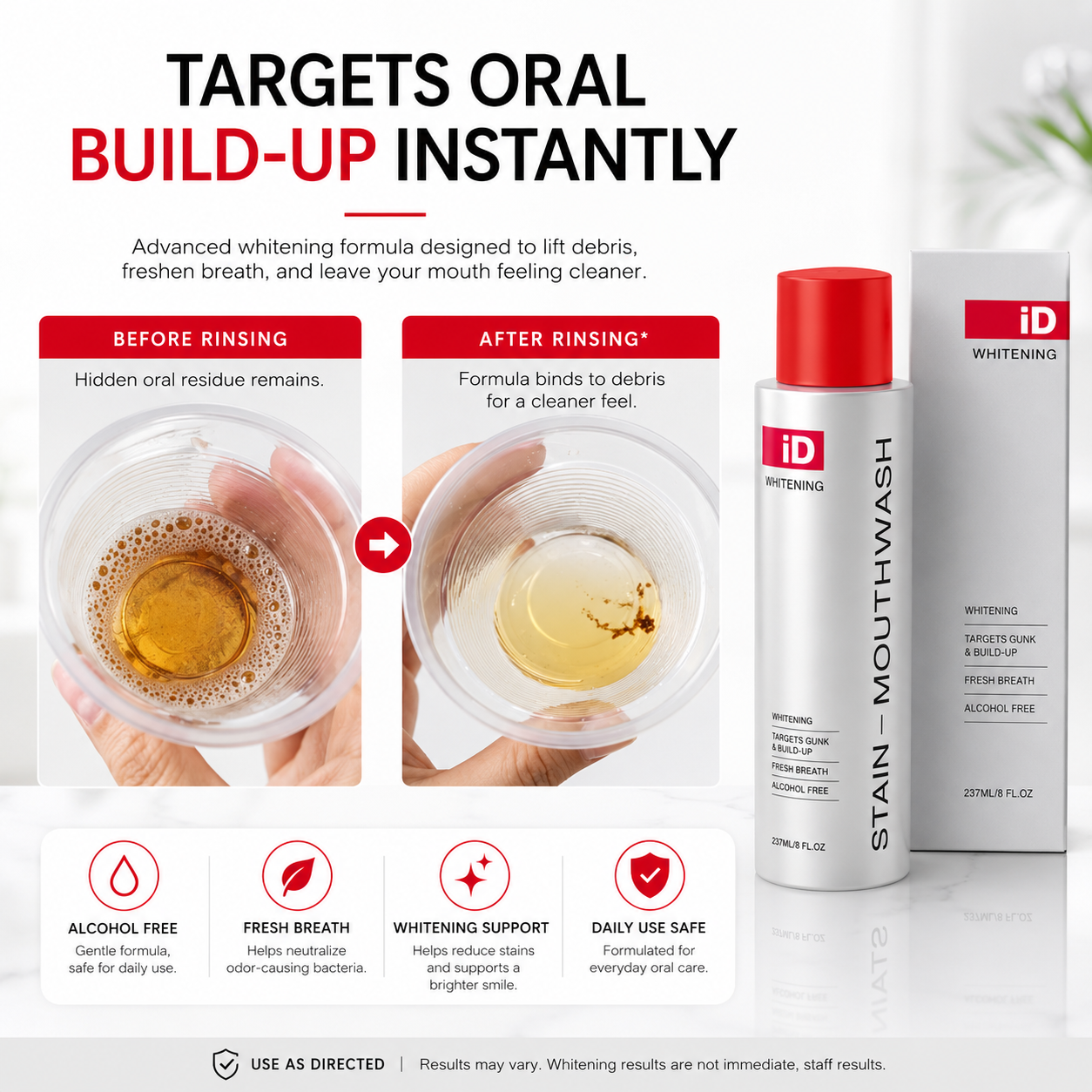Hismile PureGlow Mouthwash