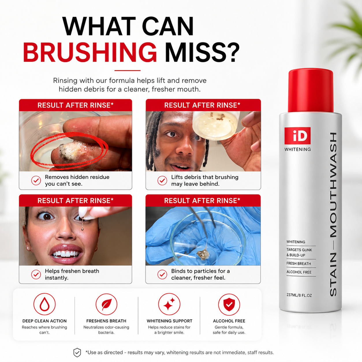Hismile PureGlow Mouthwash