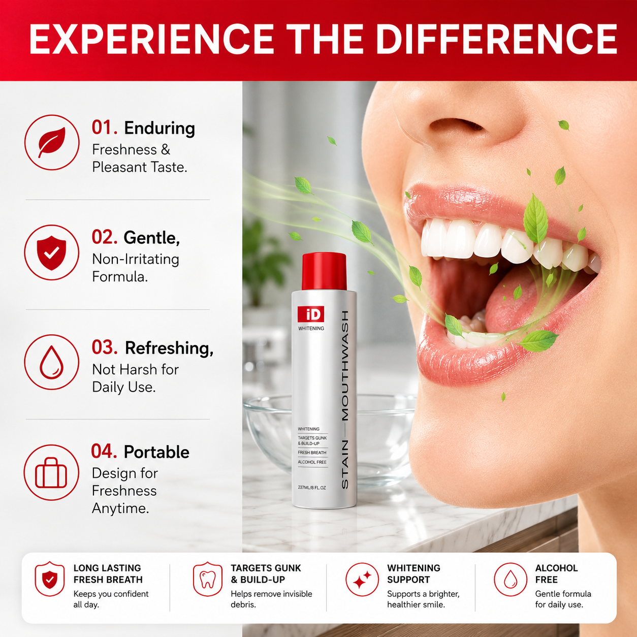 Hismile PureGlow Mouthwash